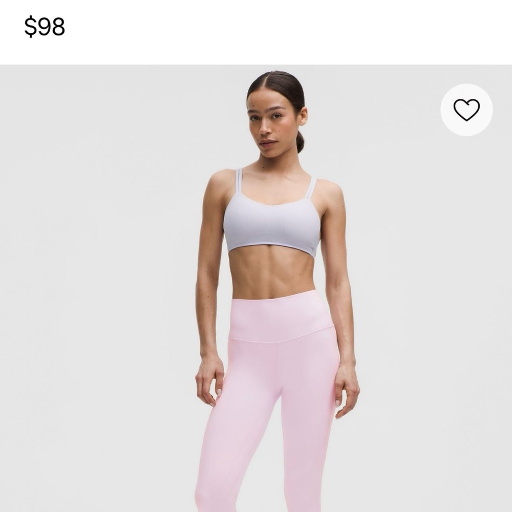 Lululemon pink Organza align leggings